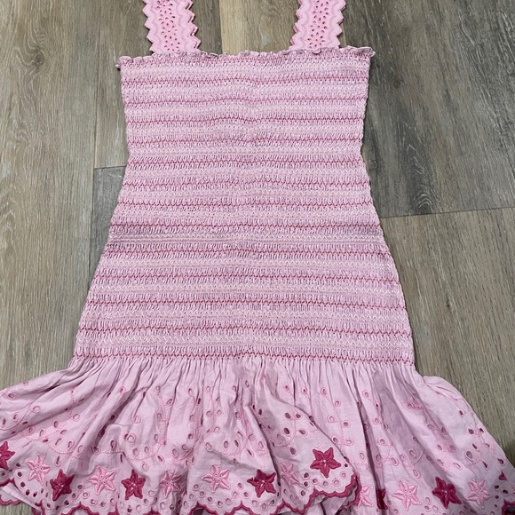 LoveShackFancy Lavender Fields Pink Jax Mini Dress - Picture 4 of 6